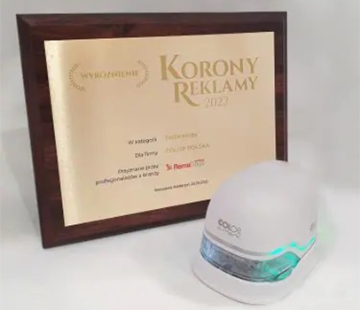 COLOP Polen mit „Korony Reklamy Award 2022” ausgezeichnet