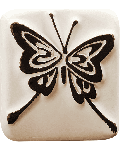 Ladot stone - large - Butterfly