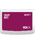 MAKE 1 Stempelkissen - cozy red