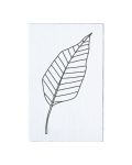 May & Berry Stempel - Blatt stilisiert