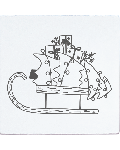 May & Berry Stempel - Schlitten