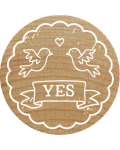 Woodies Stamp - Yes