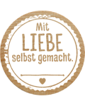Woodies Stempel - Mit Liebe selbstgemacht