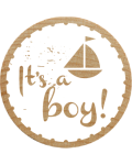 Woodies Stamp - It’s a boy