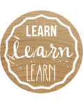 Woodies Stamp - LEARN learn LEARN
