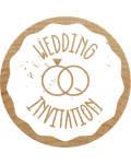 Woodies Stempel - Wedding Invitation (Ringe)