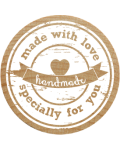Woodies Stamp - made with love specially for you