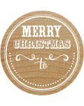 Woodies Stempel - Merry Christmas To...