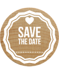 Woodies Stamp - Save the Date