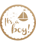 Woodies Stamp - It's a Boy!