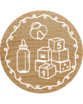 Woodies Stamp - Cube