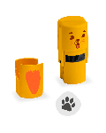 Cleany LEO with soap