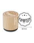 Woodies Rubber Stamp - Clothes line