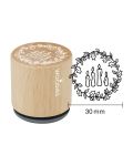 Woodies Rubber Stamp - 4 candles