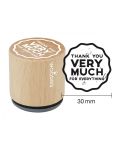 Woodies Rubber Stamp - Thank you very much for everything