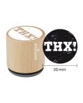 Woodies Rubber Stamp - THX!