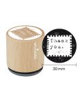 Woodies Rubber Stamp - Thank you