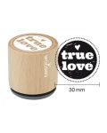 Woodies Rubber Stamp - True Love