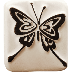 Ladot stone - large - Butterfly