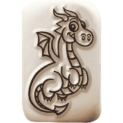 Piedra Ladot - mediana - Dragón