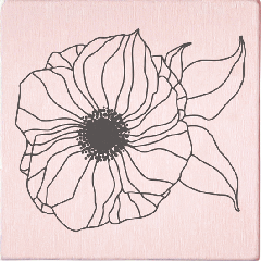 May & Berry Stamp - Flower large