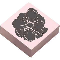 May & Berry Stamp - Flower dark
