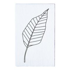 May & Berry Stempel - Blatt stilisiert