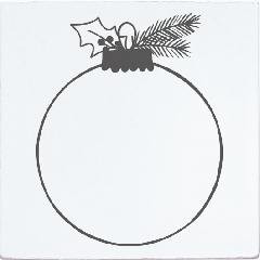 Tampon May & Berry - Boule de Noël