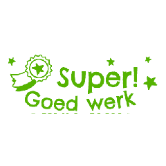 NIO School - Super goed werk - smooth green