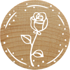Sello Woodies - Rosa