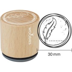Woodies Stempel - Feder