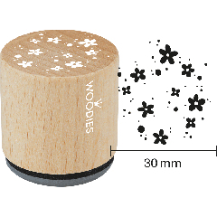 Woodies Stamp - Little flowers