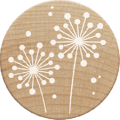 Woodies Stamp - Dandelion