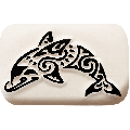 Ladot stone - medium - Dolphin