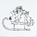 May & Berry Stamp - Sled