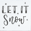 May & Berry Stamp - Let it snow