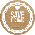 Woodies Stempel - Save the date 2