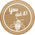 Woodies Stamp - You Did It!