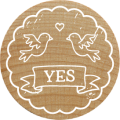 Woodies Stamp - Yes