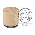 Woodies Rubber Stamp - Yes 