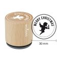 Woodies Motivstempel - Merry Christmas