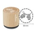Woodies Rubber Stamp - Mitten