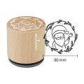 Woodies Rubber Stamp - Santa claus