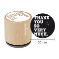 Woodies Rubber Stamp - Thank you so very much