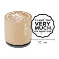 Woodies Rubber Stamp - Thank you very much for everything