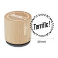 Woodies Rubber Stamp - Terrific
