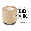 Woodies Rubber Stamp - Love