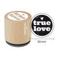 Woodies Rubber Stamp - True Love