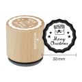 Woodies Rubber Stamp - Merry Christmas