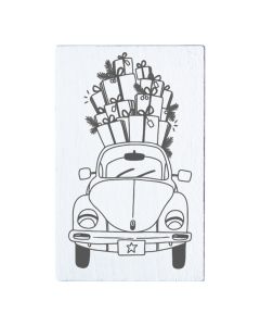 May & Berry Stempel - Auto mit Geschenken